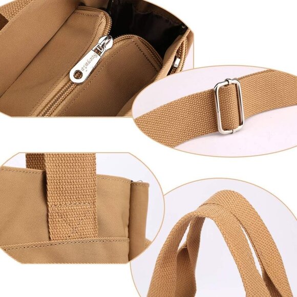 Women's Casual Hobo Shoulder Bag Large Capacity Nylon Daily Messenger Bag Work S - Picture 6 of 6